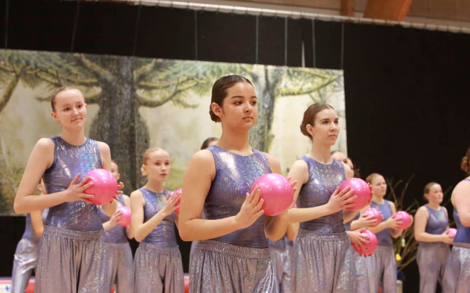 Forårsstemning i Outrup med GUB Gymnastik