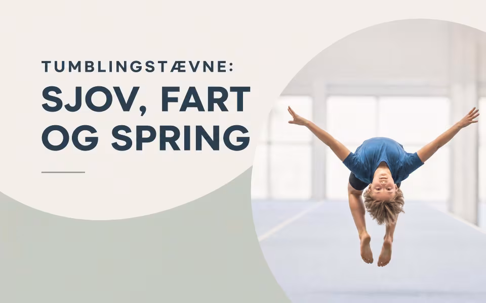 Tumblingstævne: Sjov, Fart og Spring