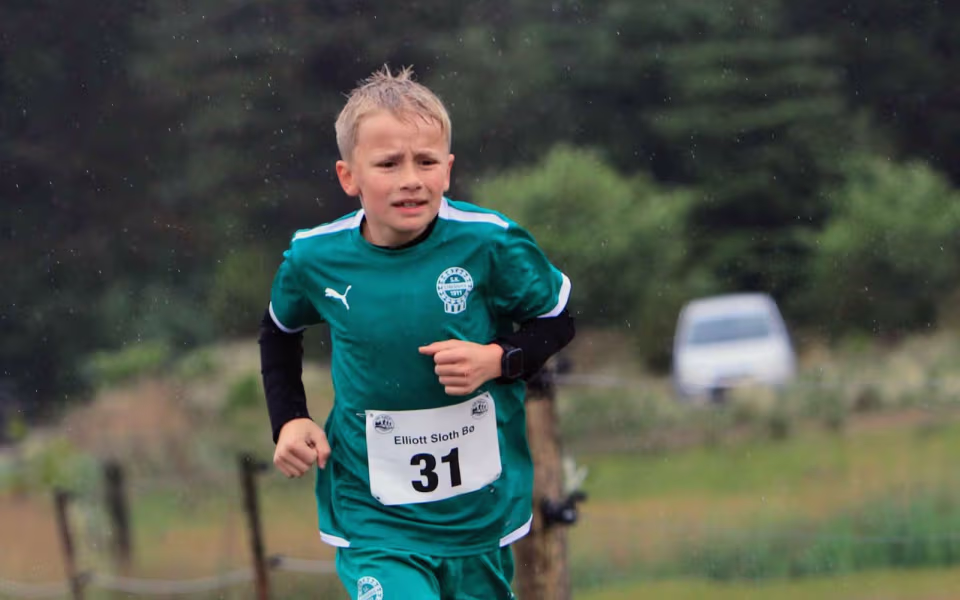 Løbefest trods regn i Ho