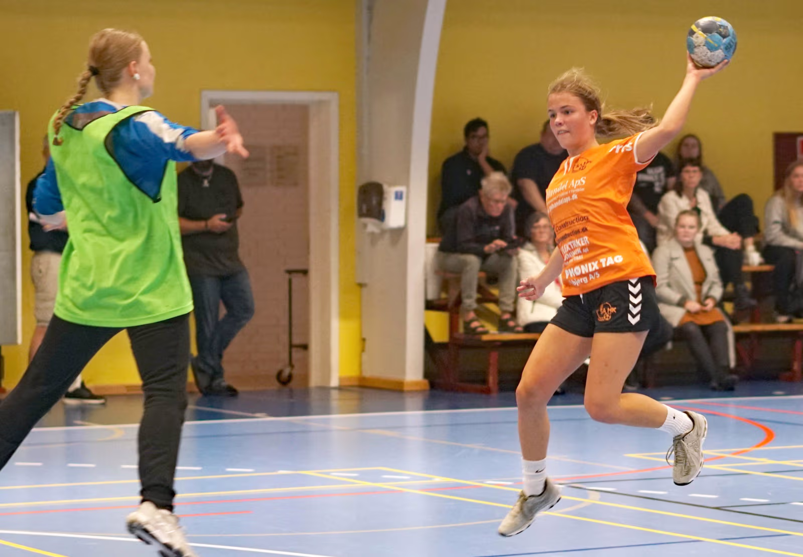 SA Ribe HK satte et højt tempo fra start, og løb hurtigt fra Viborg, der ikke kunne være med i det høje tempo