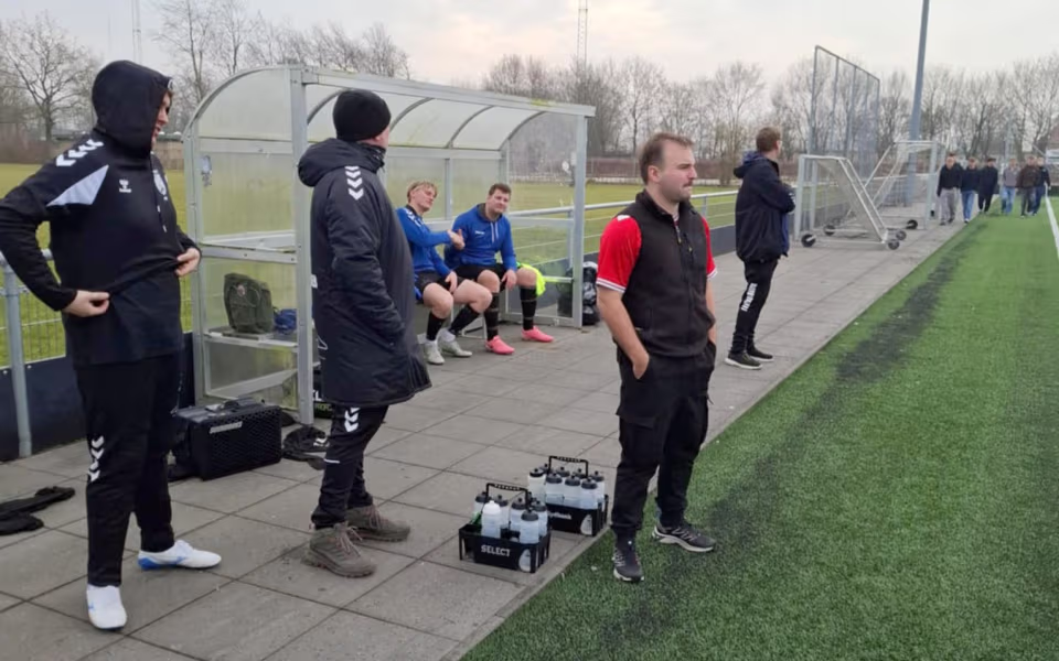 Fra træningslejr i Tønder for Helle FC Senior