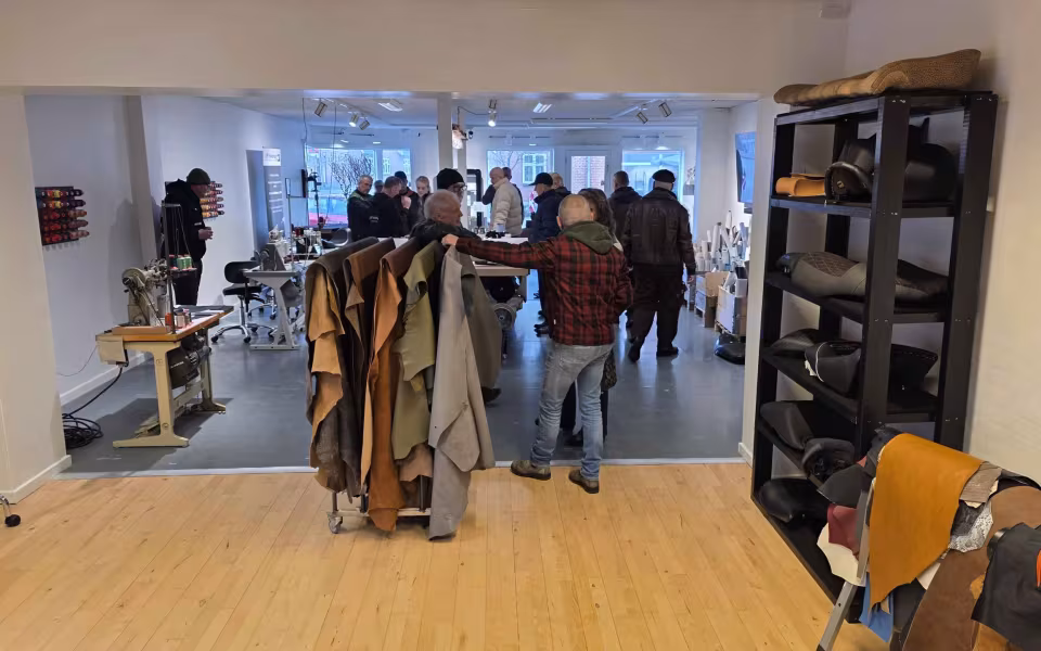 Stor interesse ved åbent hus hos AP Polstring