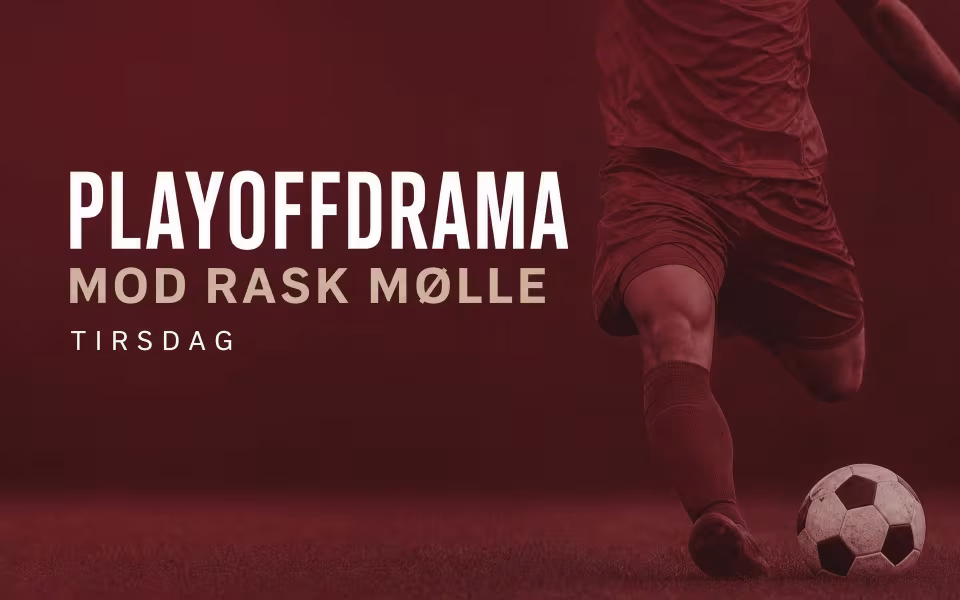 Playoffdrama mod Rask Mølle tirsdag