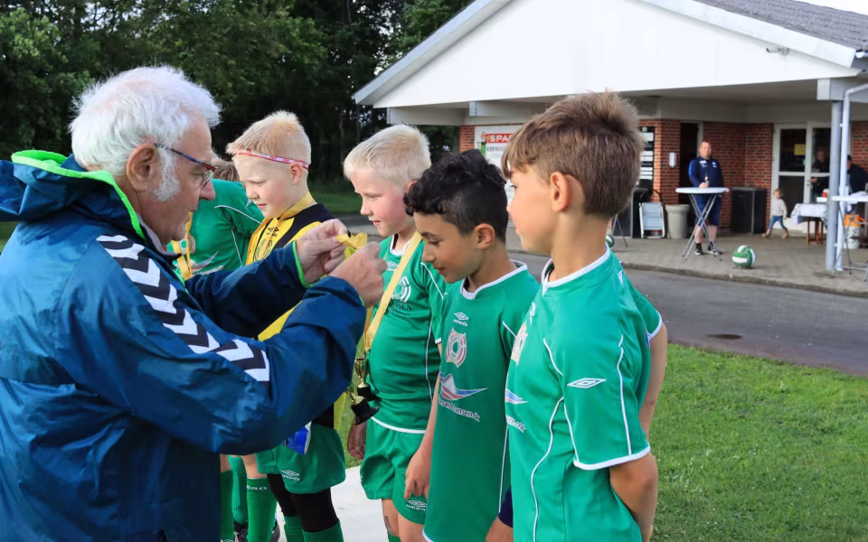 Fodboldfest for U-8 drengehold