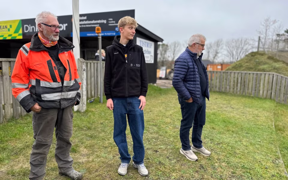 Villads inspicerer Varde Motor Arena