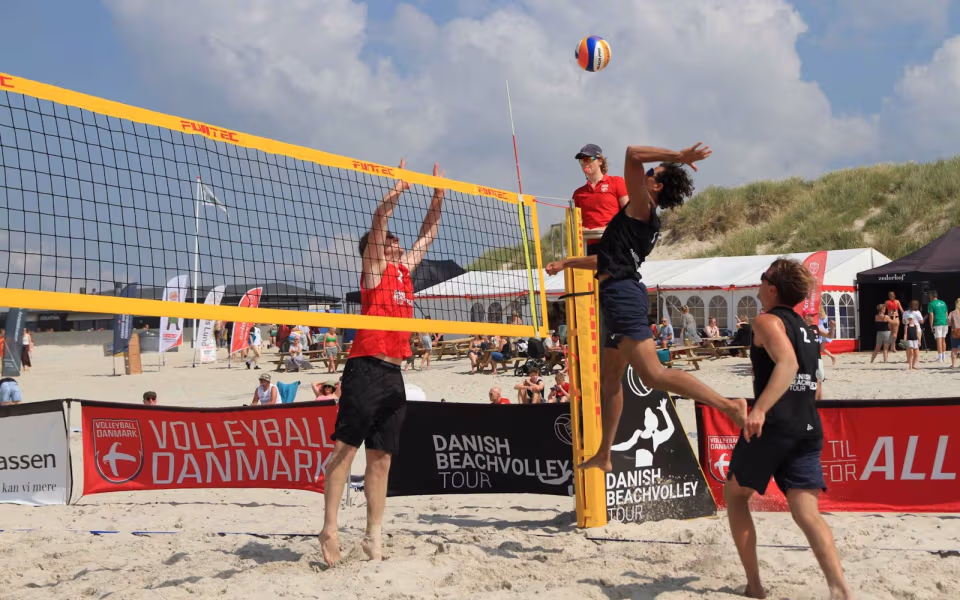 Beachvolleyfest ved Vesterhavet