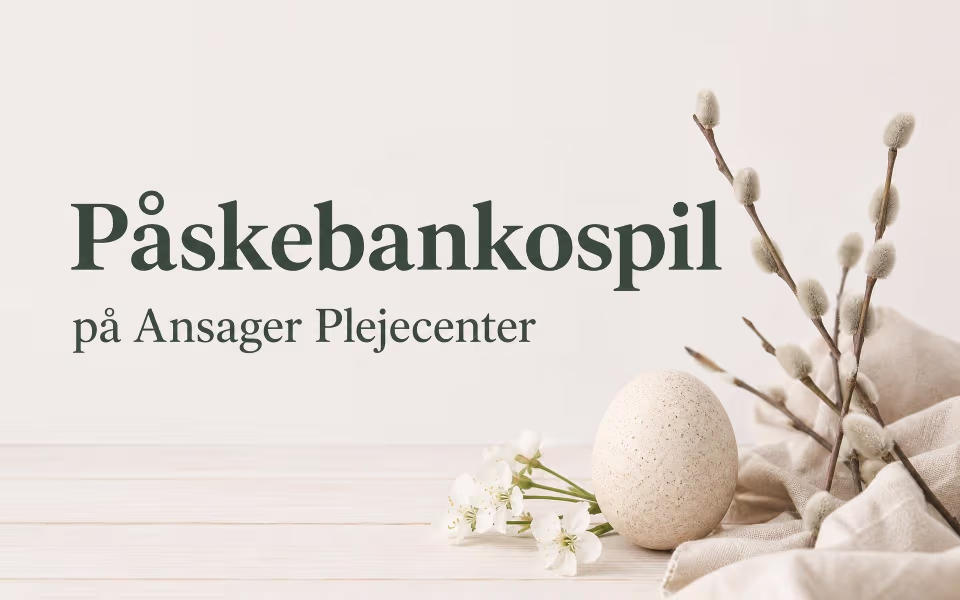 Påskebankospil på Ansager Plejecenter