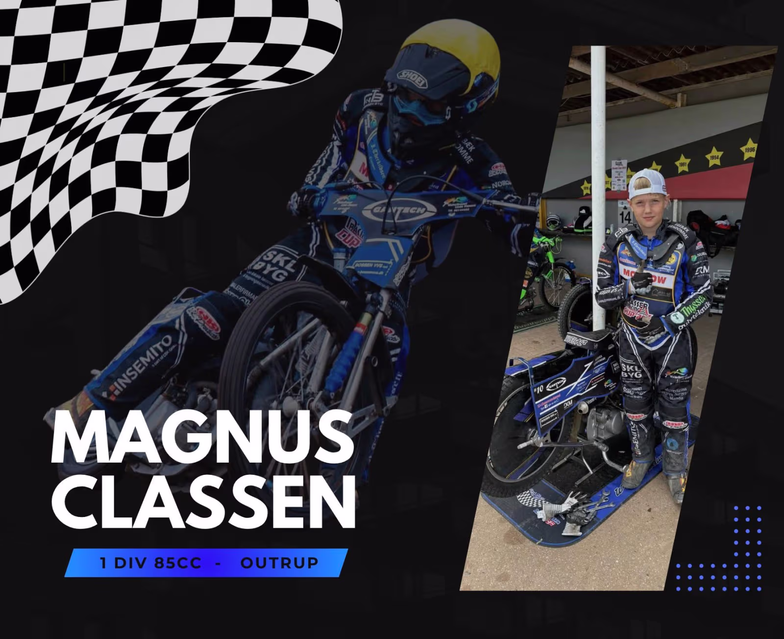 Mød speedwaytalentet Magnus Classen