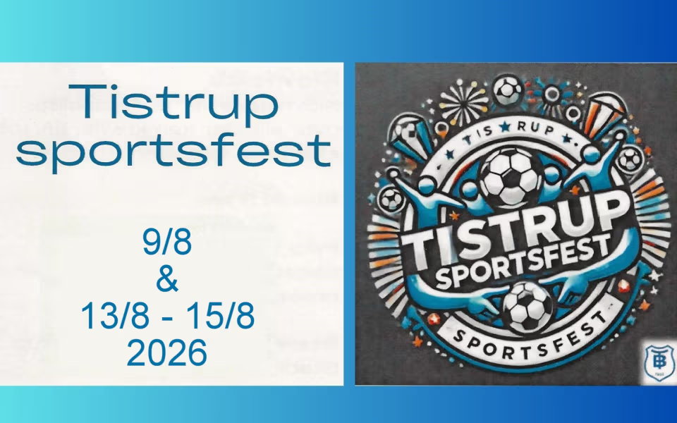 Tistrup sportsfest 2026 - Se program her