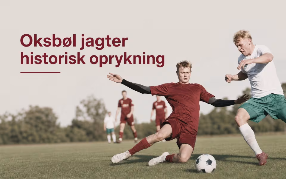 Oksbøl jagter historisk oprykning