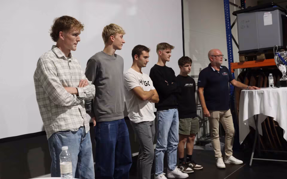 Verdensmester kastede glans over sponsoraften