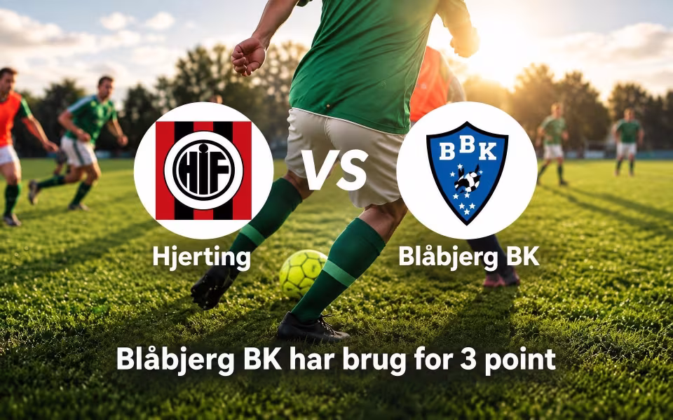 Hjerting tager imod Blåbjerg BK - Blåbjerg BK har brug for 3 point