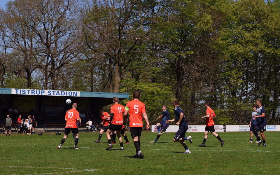 HTS fodbold serie 3 herre tabte 0 -1 til Alslev på Tistrup Stadion.