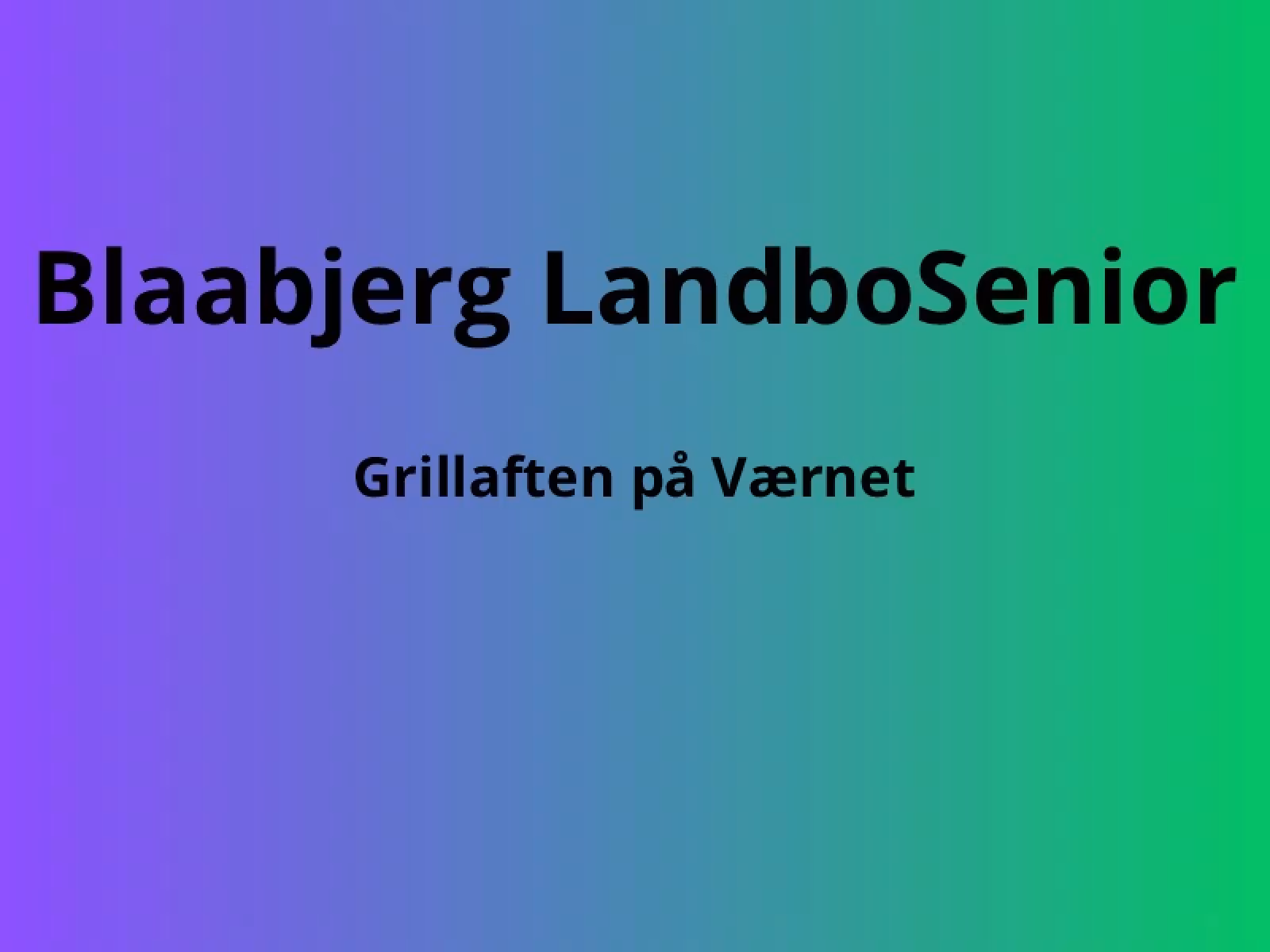 Grillaften Med Fortælling Og Hyggeligt Samvær