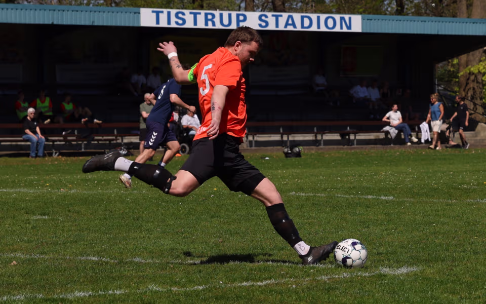 HTS fodbold serie 3 herre tabte 0 -1 til Alslev på Tistrup Stadion.