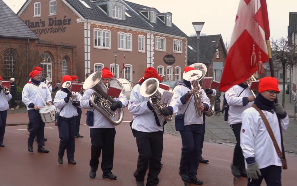 Juleoptog i Ansager 14. december