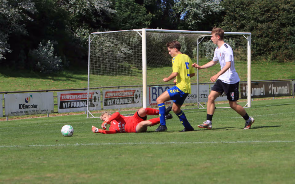 U-19 drenge fordobler point med remis