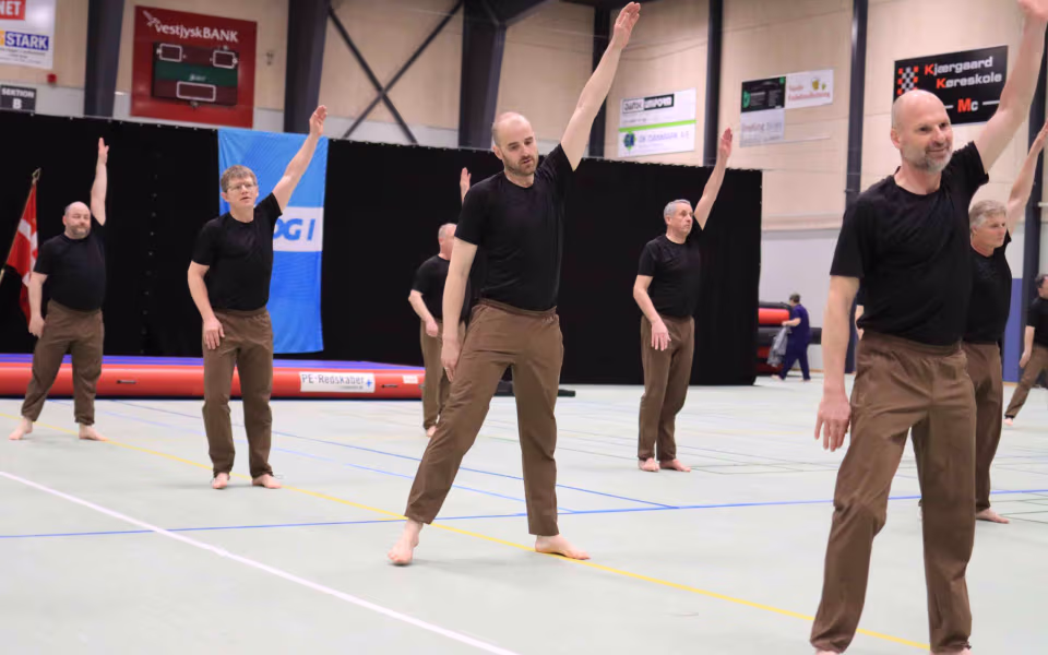 Stående applaus til seniorholdene