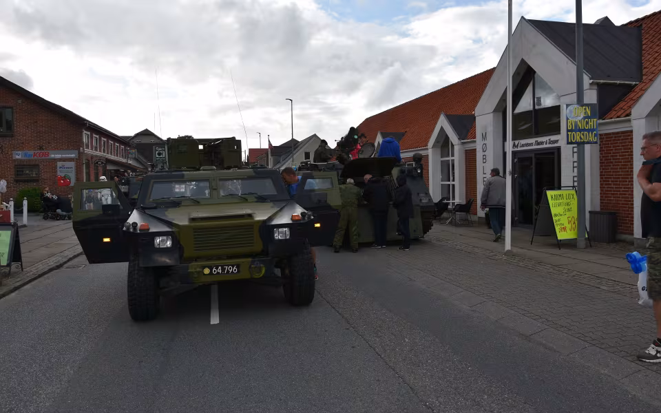 Det store skyts var rullet frem da Nr. Nebel Håndværker og Handelsstandsforening afholdt open by Night