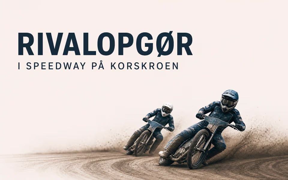 Rivalopgør i speedway på Korskroen