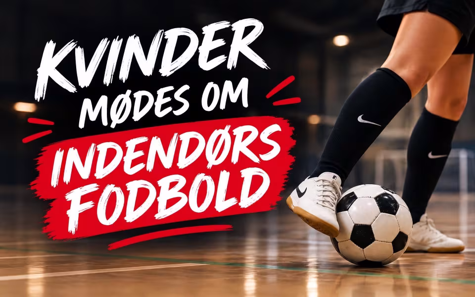 Kvinder mødes om indendørs fodbold