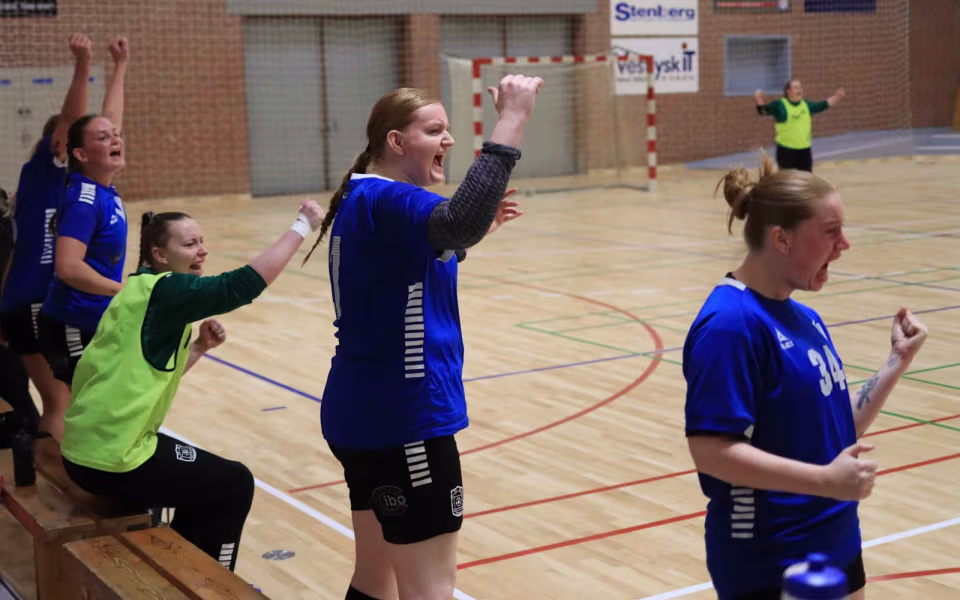 Blåbjerg HK herrer på førstepladsen