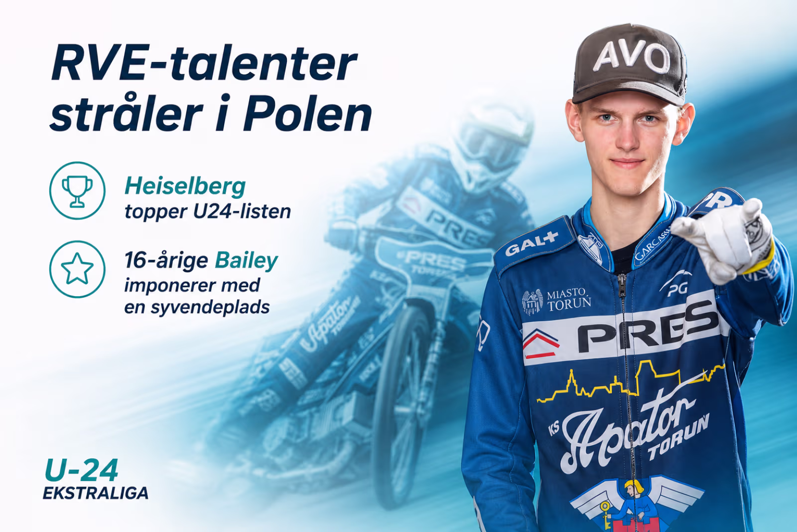 RVE-talenter stråler i Polen