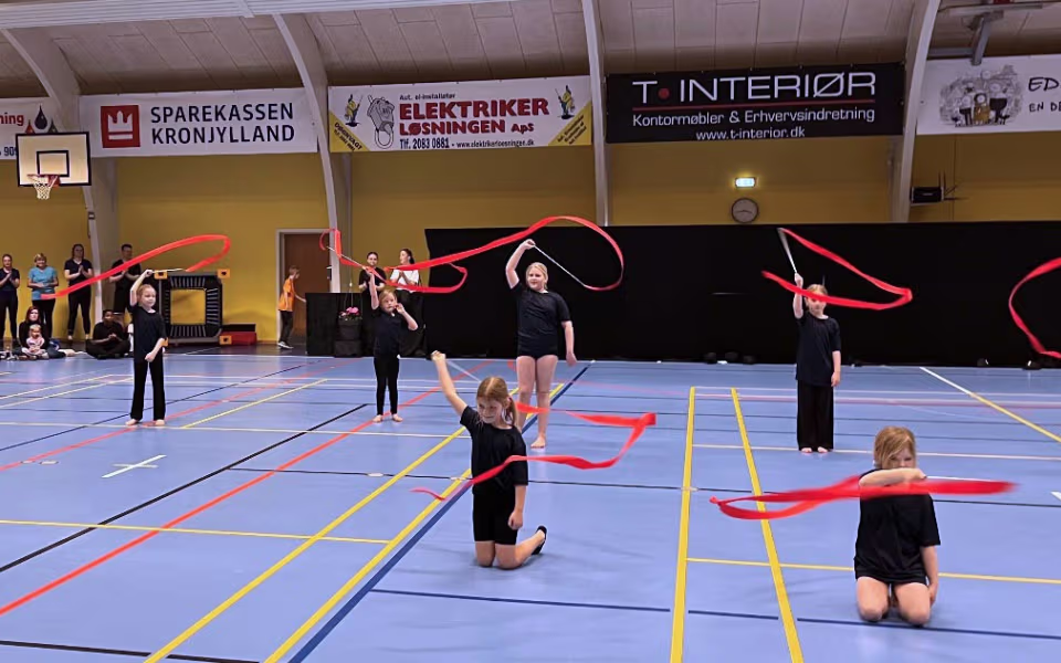 Gymnastikopvisning i AIF 2026