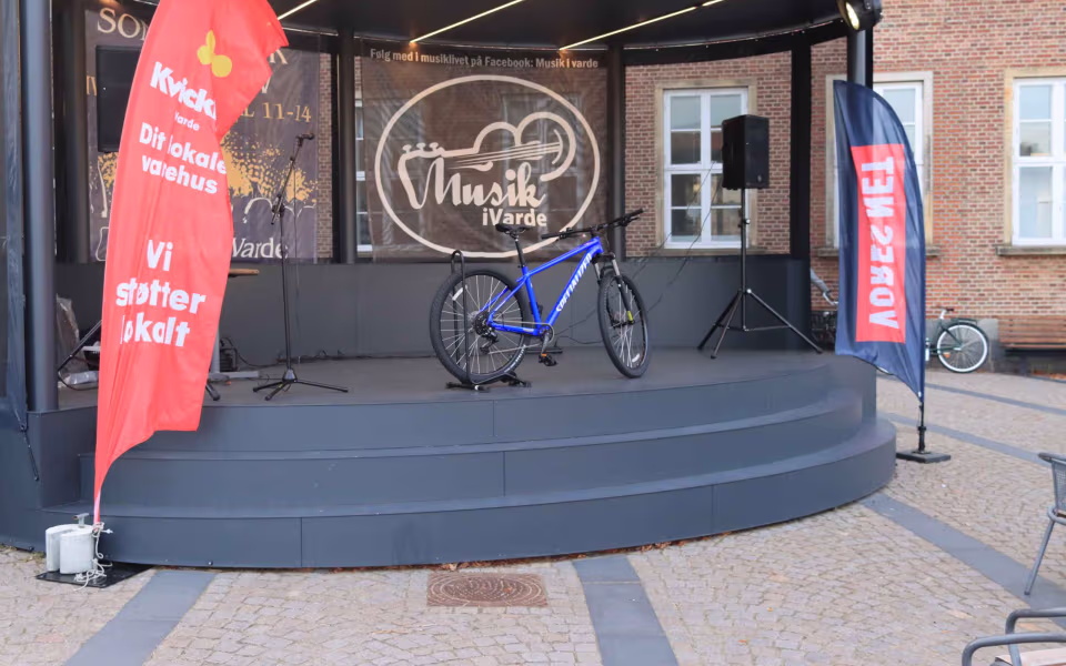 Sponsorløb skabte fest på torvet