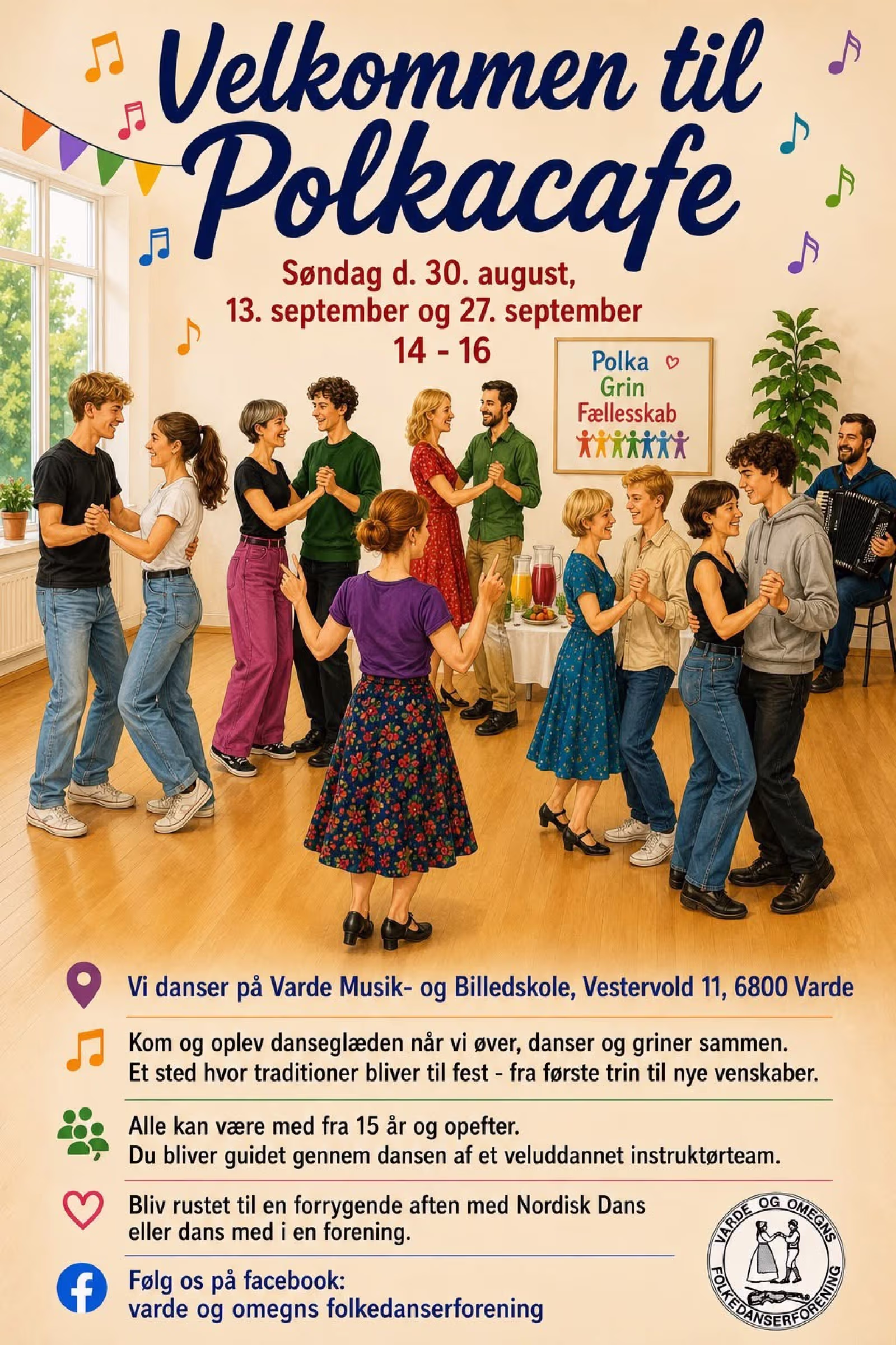 Unge inviteres til dansefest