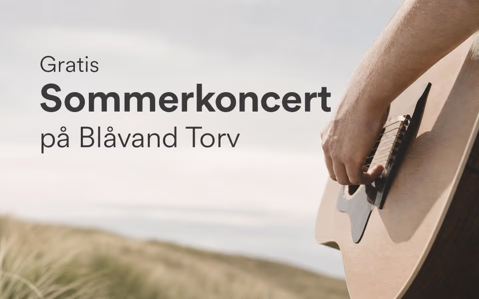 Gratis Sommerkoncert på Blåvand Torv