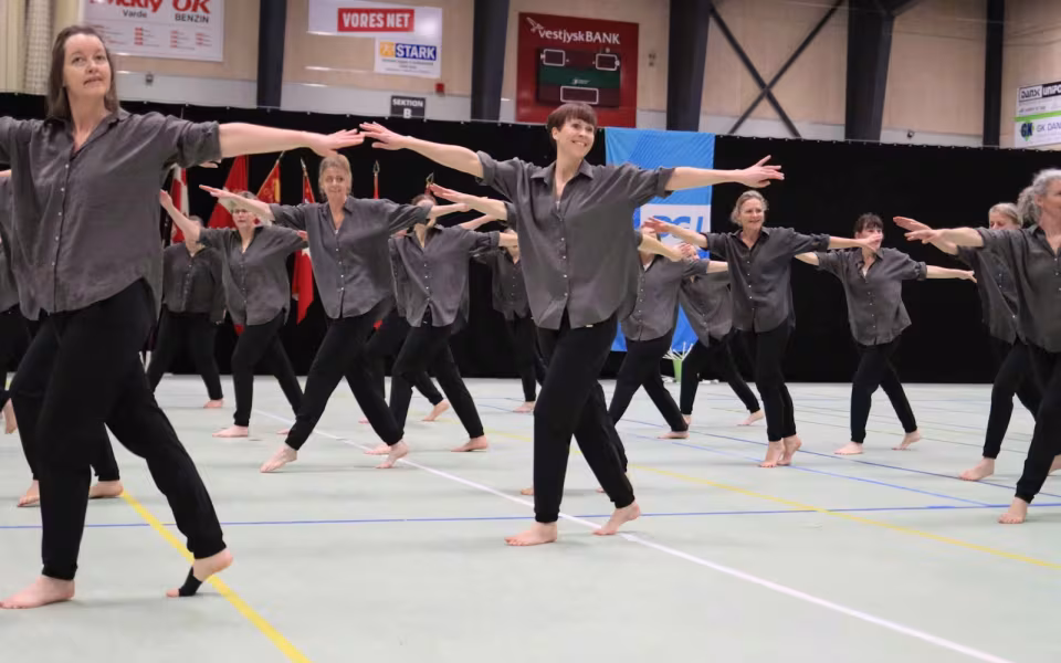 Stående applaus til seniorholdene