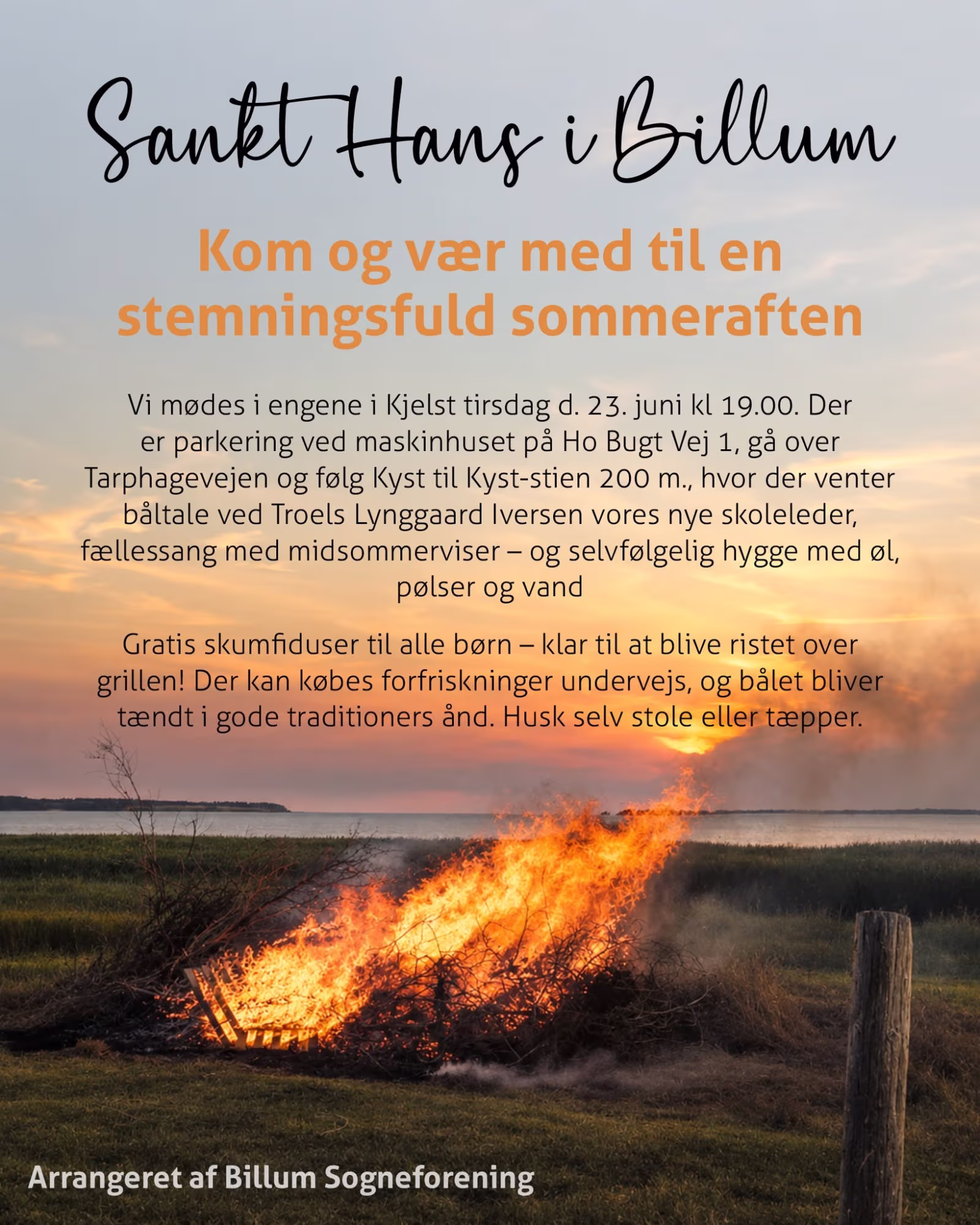Sankt Hans aften i Billum