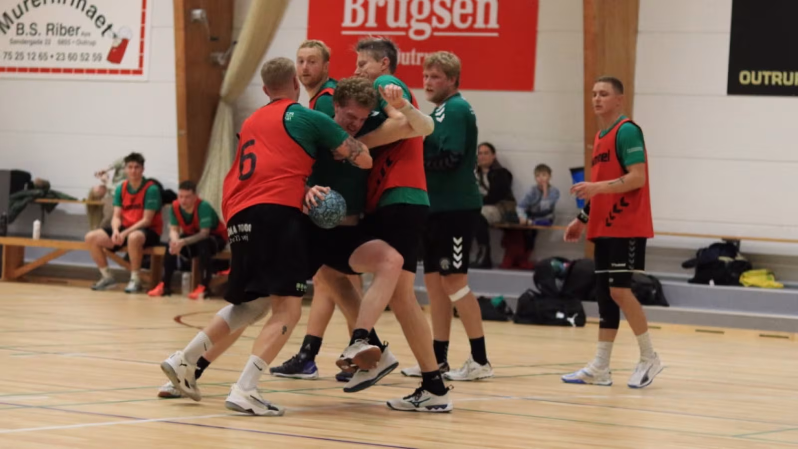 Blåbjerg Andreas Hjortly Hansen forsøger gennembrud