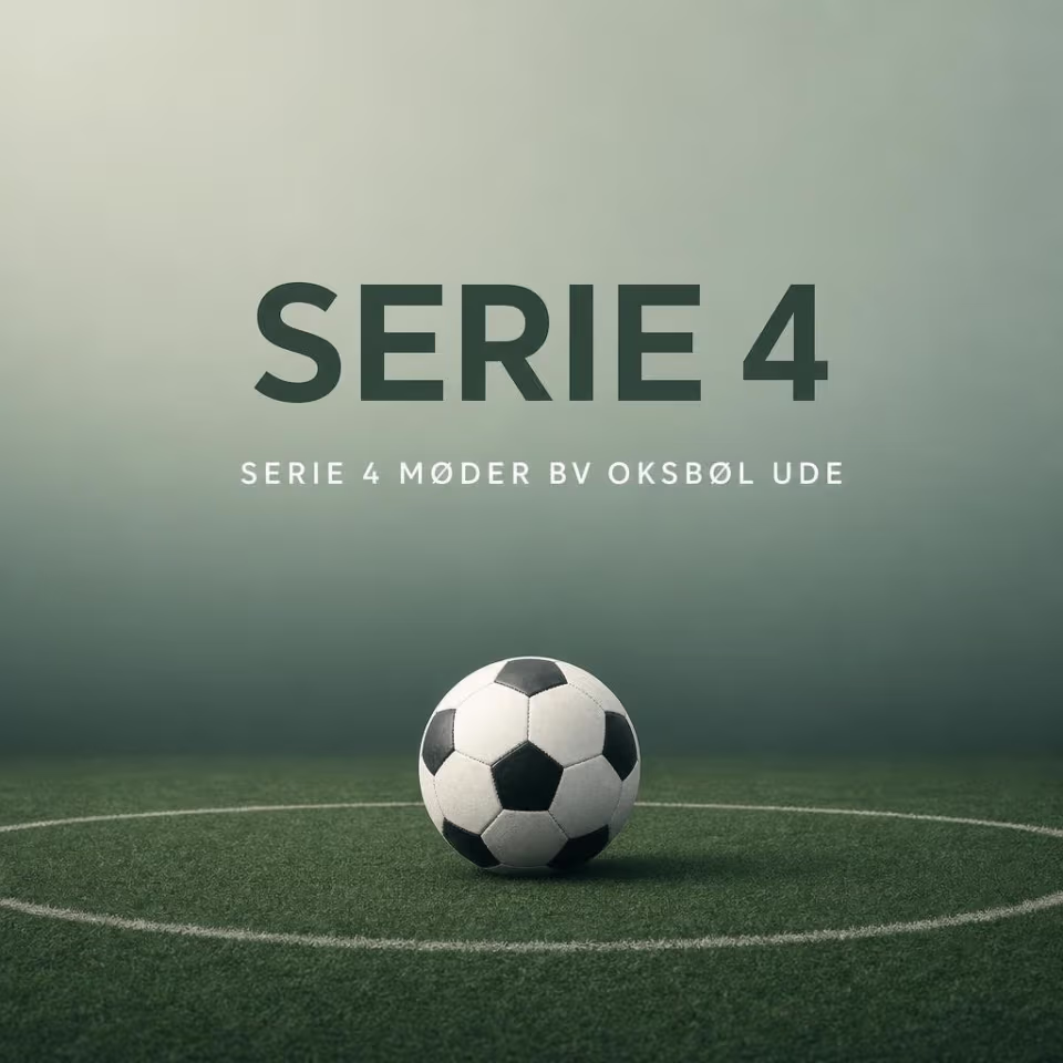 Serie 4 møder BV Oksbøl ude