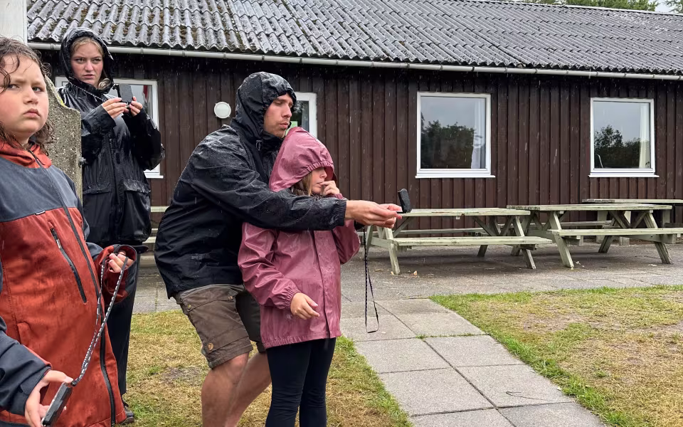 Ansager FDF på sommerlejr 2023