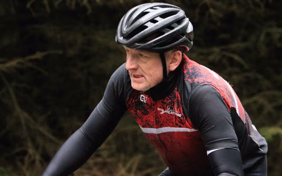 Mountainbike ryttere imponerede trods vådt vejr