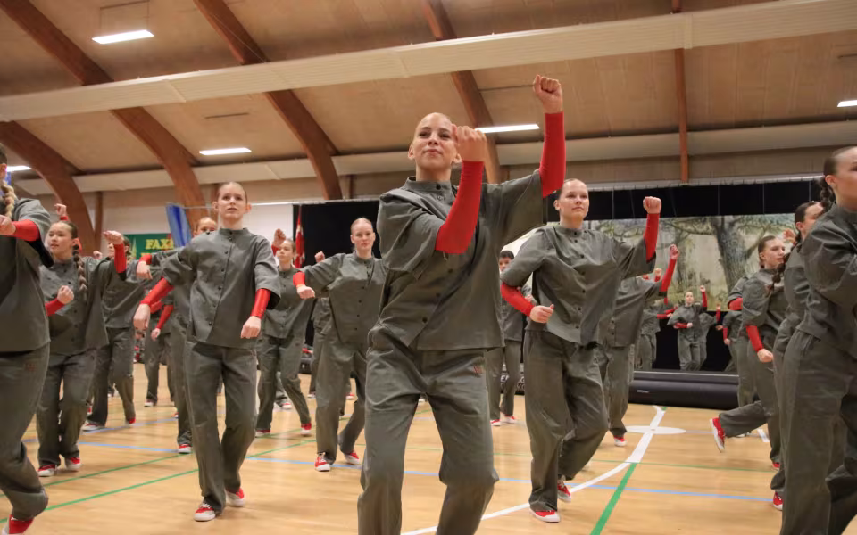 Forårsstemning i Outrup med GUB Gymnastik