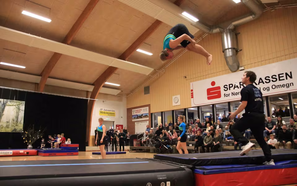 Forårsstemning i Outrup med GUB Gymnastik