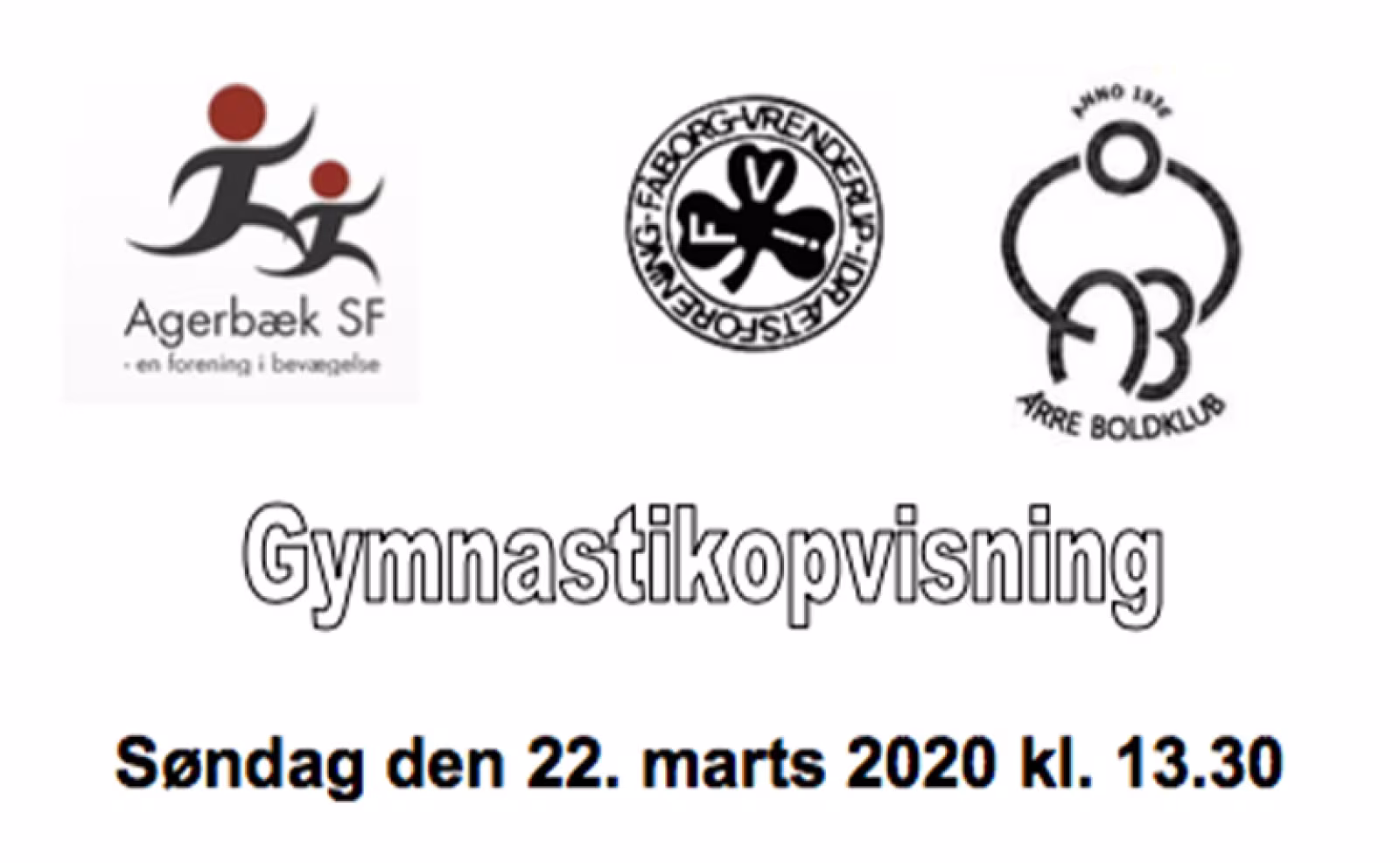 AFLYST!! Gymnastikopvisning i Helle Hallen