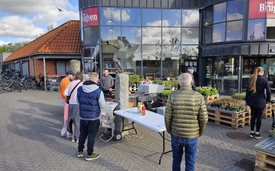 blev Ølgod midtby forvandlet til en festlig oase under arrangementet Late Night.