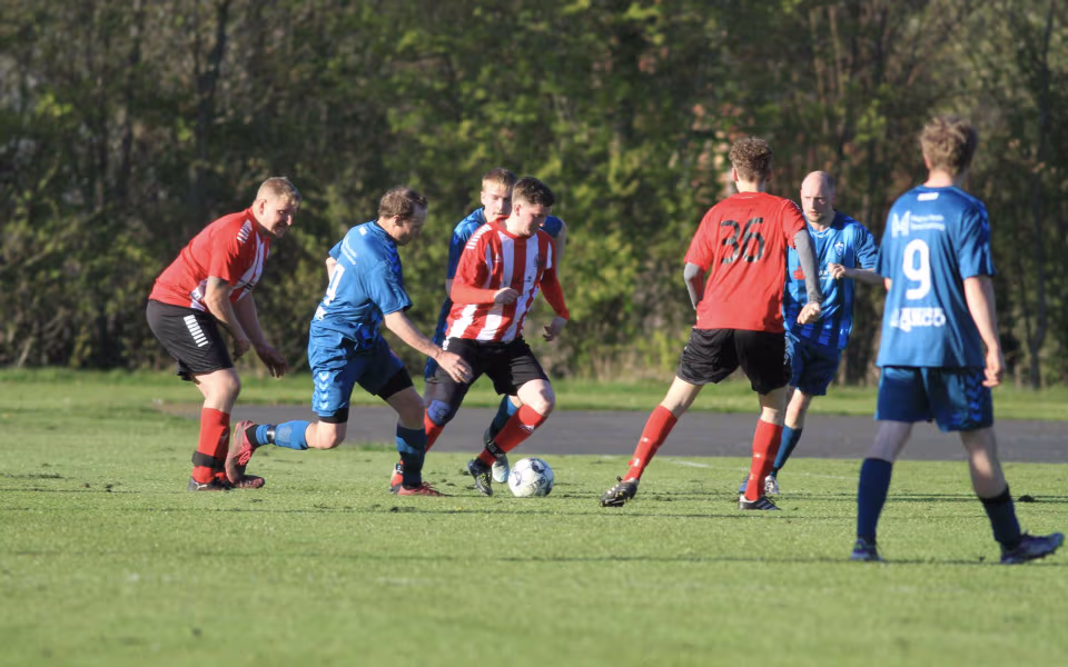 Blåbjerg BK Serie 5 knuser Nr. Nebel 8-0