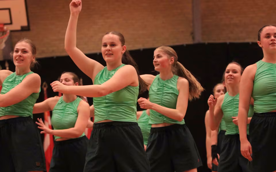 Stor succes ved DGI's opvisning