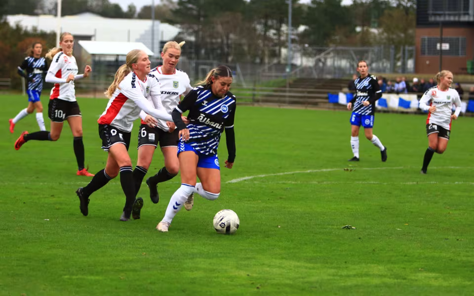Varde IF Kvinder henter vigtigt point mod topholdet Odense Q