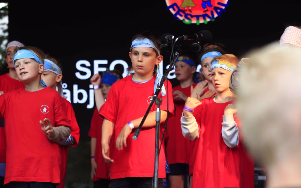 Børnemusik festival i Outrup strålende succes