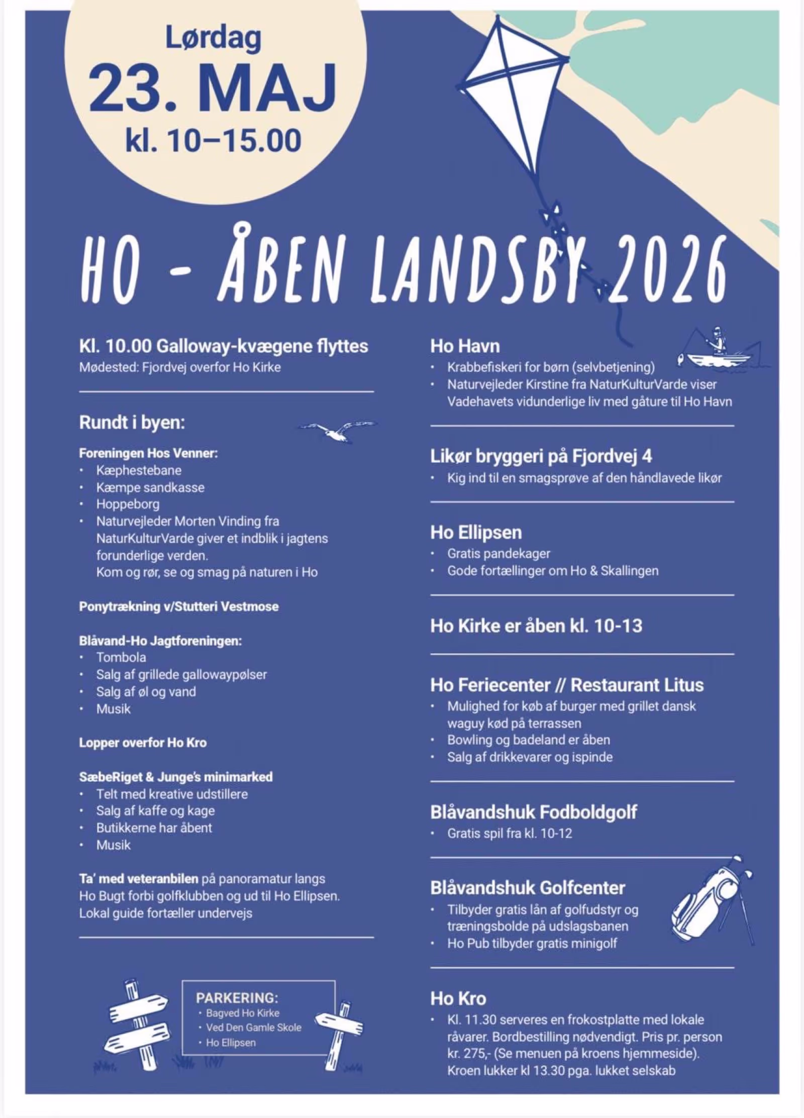 Åben landsby i Ho