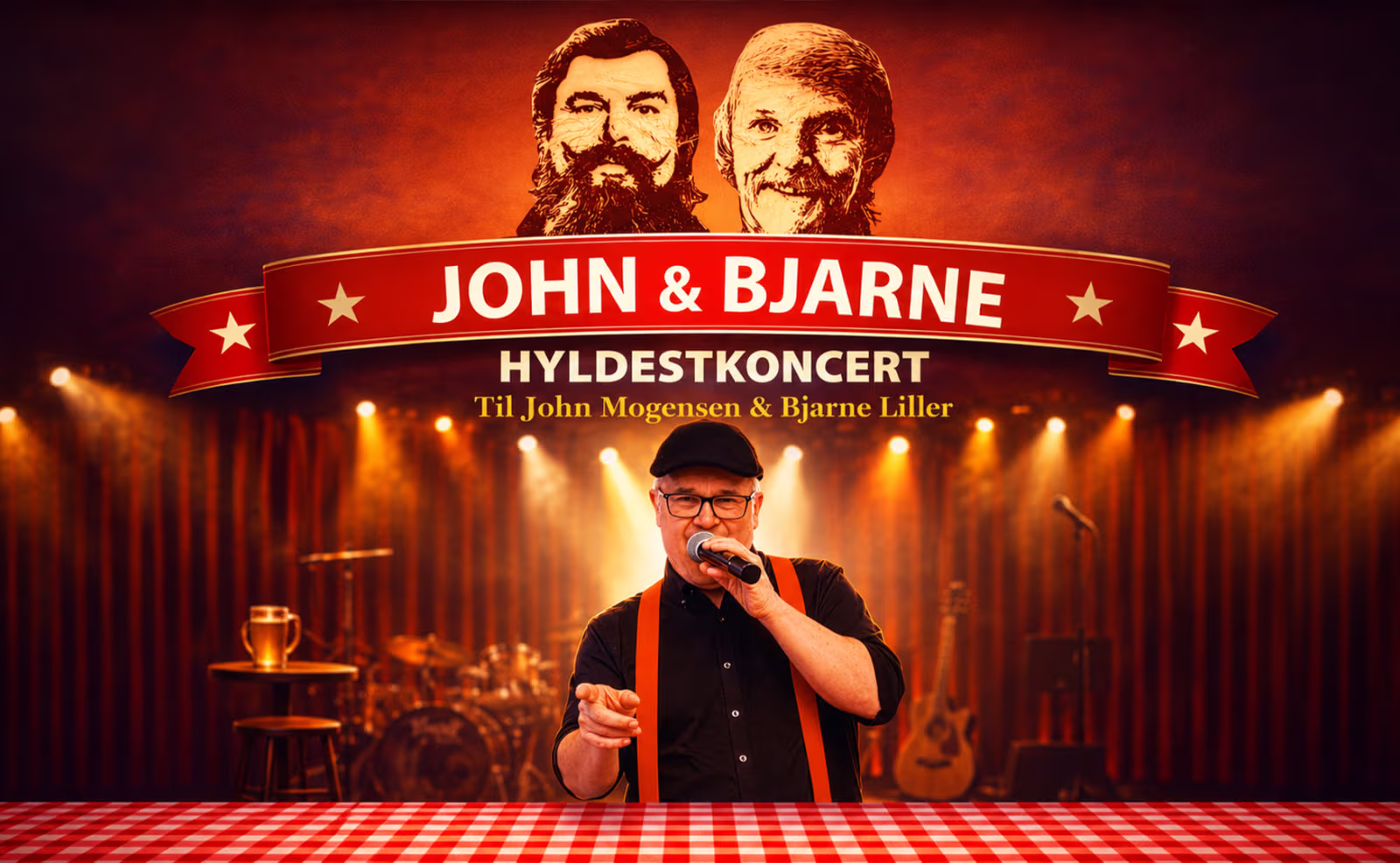 EN HYLDESTE TIL  JOHN MOGENSEN & BJARNE LILLER - KOMMER TIL ØLGOD.