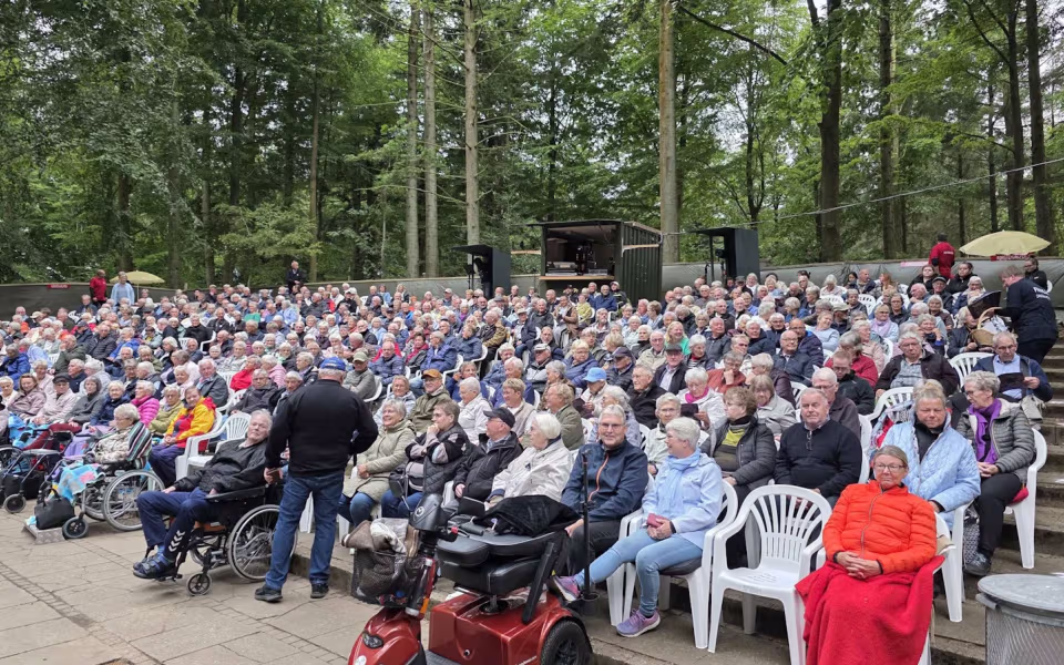 Billeder fra Ølgod Sommerspil 2025 mandag aften.
