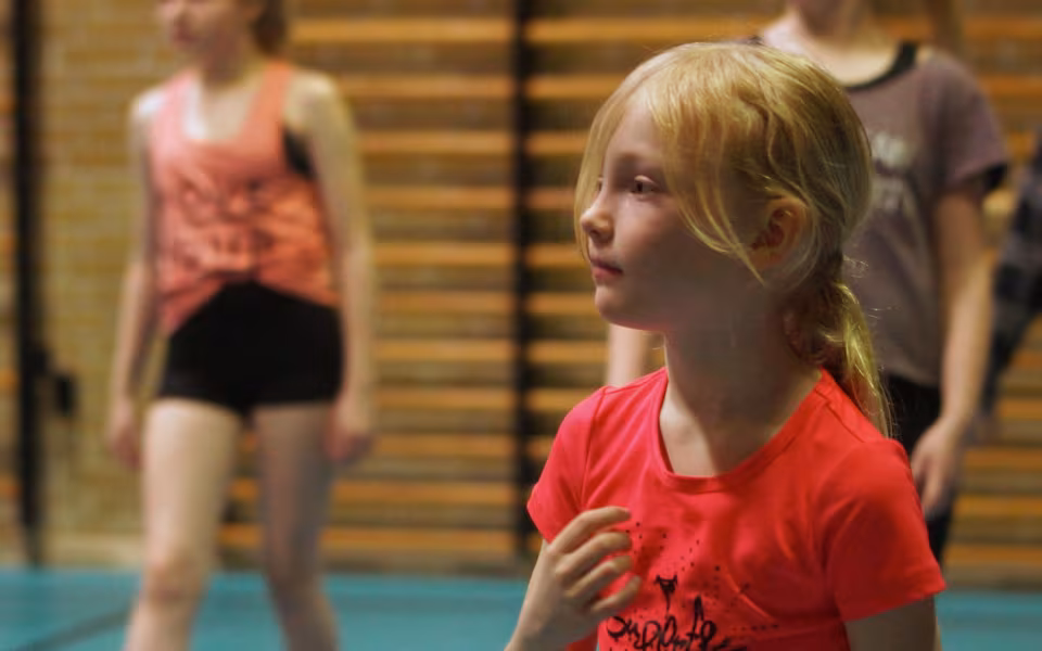 Springnat på Ansager skolen for 1-5 klasse
