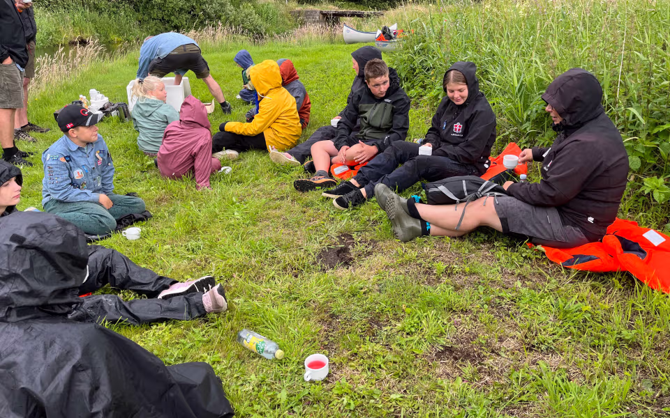 Ansager FDF på sommerlejr 2023